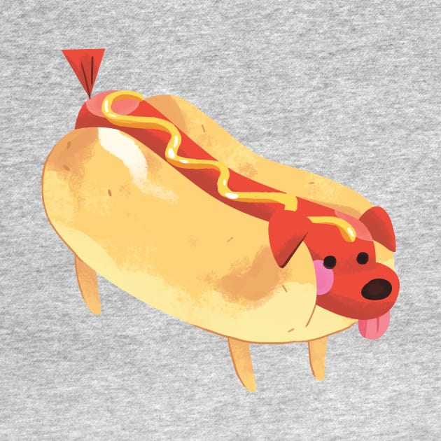 Hot Dogger by Mel Draws